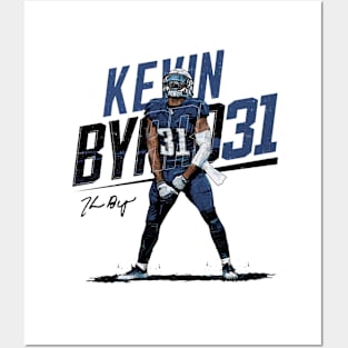 Kevin Byard Tennessee Slant Posters and Art